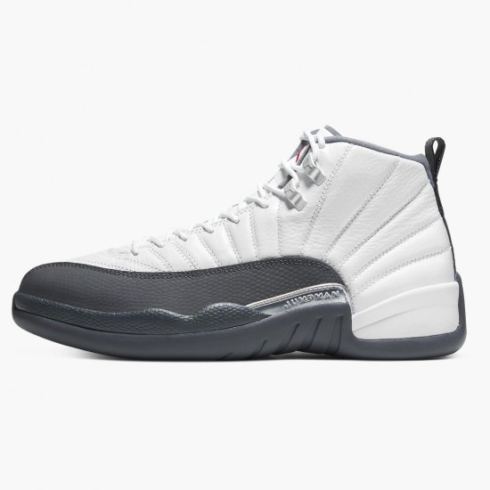 Nike Jordan 12 Retro White Dark Grey 130690-160 Joggesko Nike Jordan 12 Retro White Dark Grey 130690-160 Joggesko