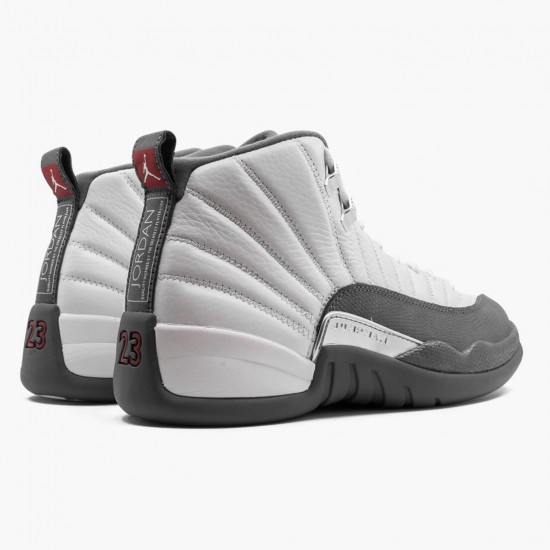 Nike Jordan 12 Retro White Dark Grey 130690-160 Joggesko Nike Jordan 12 Retro White Dark Grey 130690-160 Joggesko