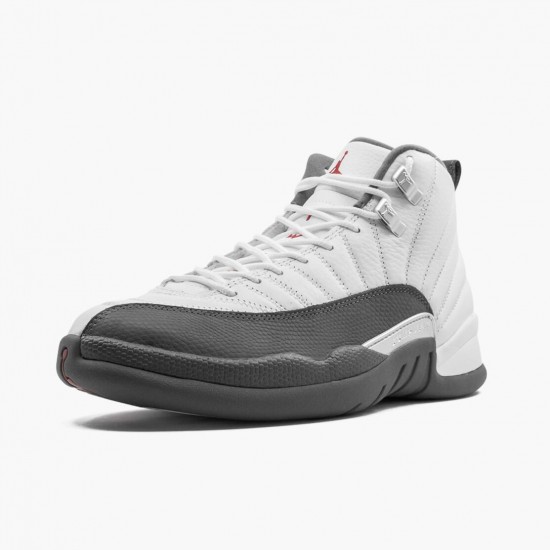 Nike Jordan 12 Retro White Dark Grey 130690-160 Joggesko Nike Jordan 12 Retro White Dark Grey 130690-160 Joggesko