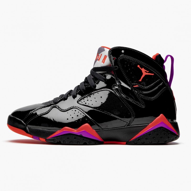 Nike Jordan 7 Retro Black Patent 313358-006 Joggesko
