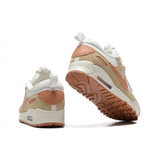 Dame Air Max 90 Futura Hvit Brun DV7190-100 Joggesko