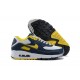 Herre Air Max 90 Gul Blå DC9845-101 Joggesko