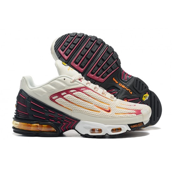 Herre Air Max Plus 3 Beige Red DX2664-001 Joggesko