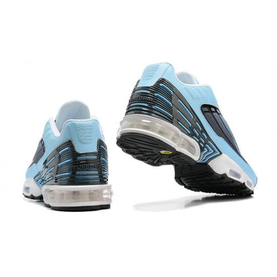 Herre Air Max Plus 3 Blå and Svart Joggesko