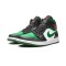 Nike Jordan 1 Mid Incredible Hulk BLACK svart 554724 067 Menn Dame