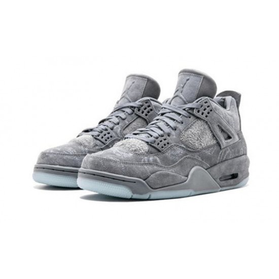 Nike Jordan 4 X KAWS Gray COOL Gray Gray 930155 003 Menn Dame