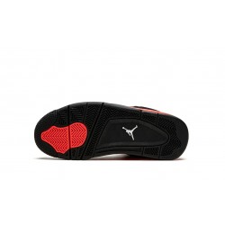 Nike Air Jordan 4 Retro Klasseskolen Red Thunder 408452-016 Sko